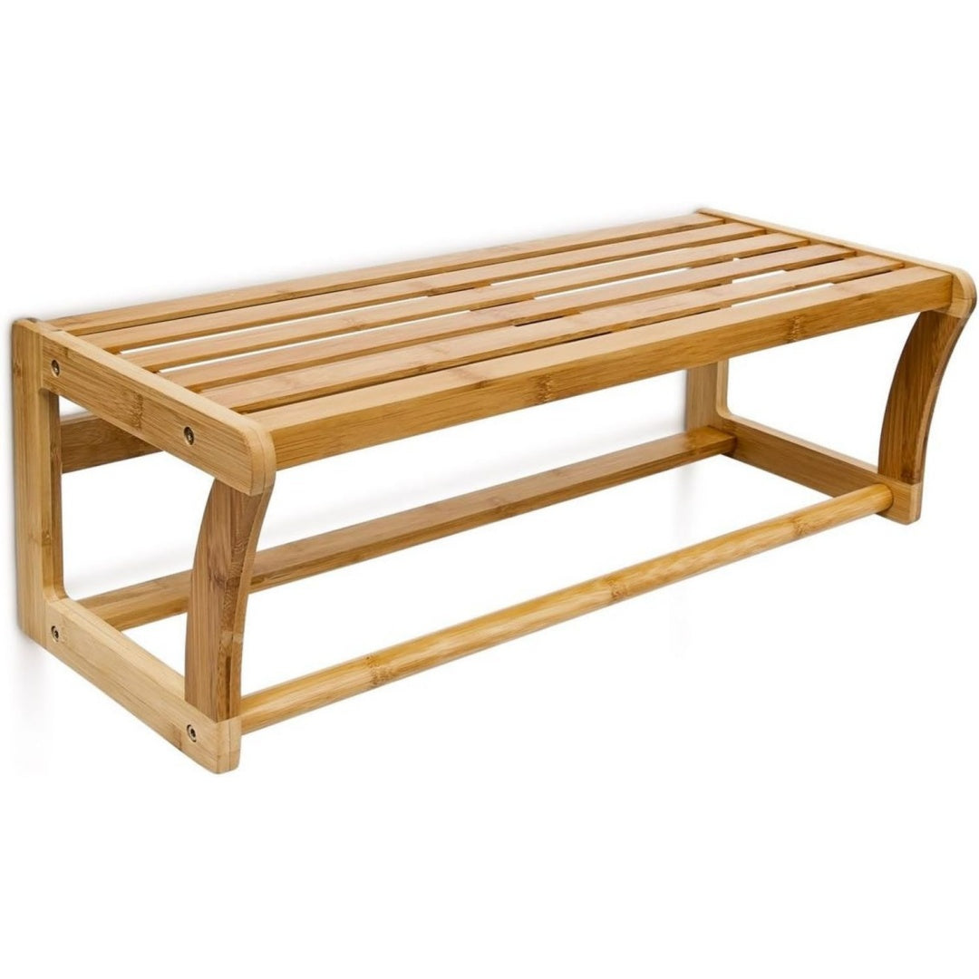 portasciugamani da parete legno per ingresso resistente