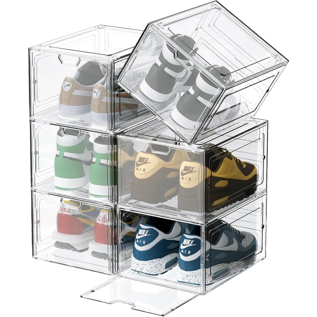 scatole per scarpe e stivali bianco 1